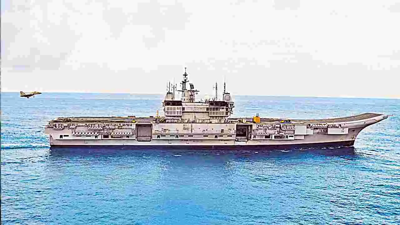 INS Vikrant: పశ్చిమ నౌకాదళంలోకి ఐఎన్‌ఎస్‌ విక్రాంత్‌