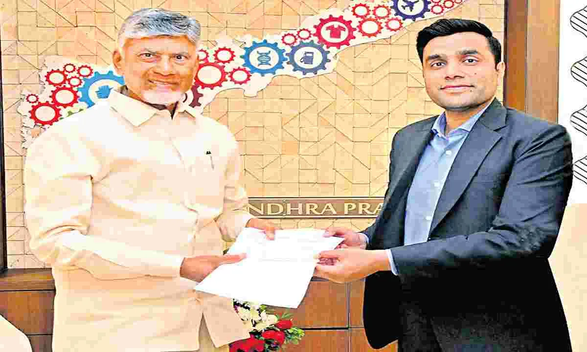 Amaravati : అదానీ పోర్ట్సు సాయం 25 కోట్లు