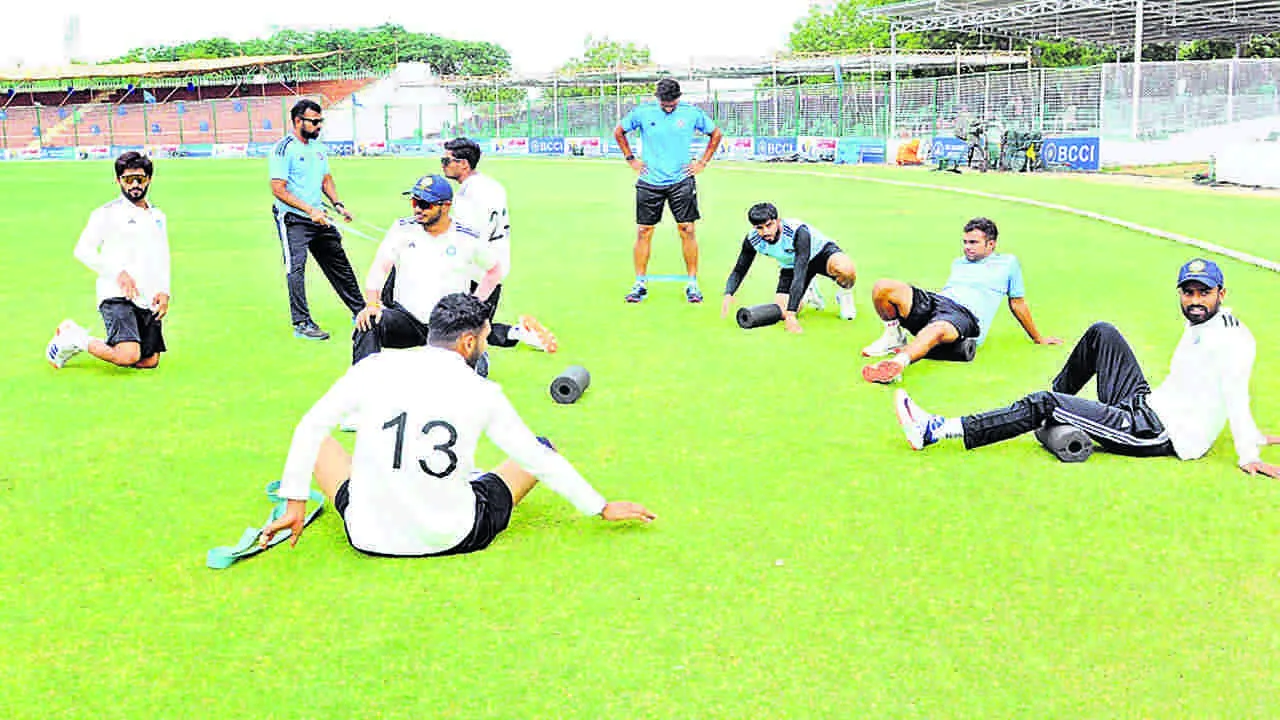 CRICKET : ముమ్మర సాధన