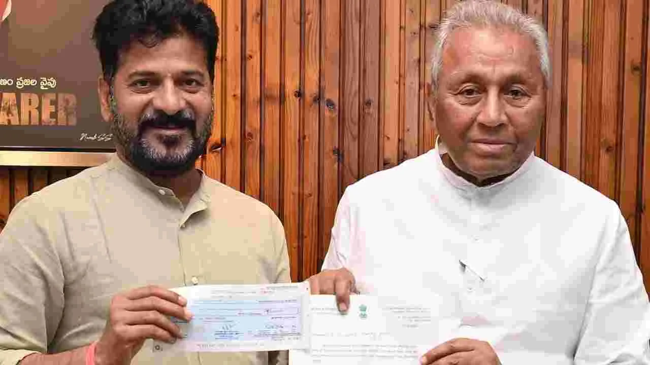 Relief Fund.. ముఖ్యమంత్రి సహాయనిధికి ప్రముఖుల విరాళాలు