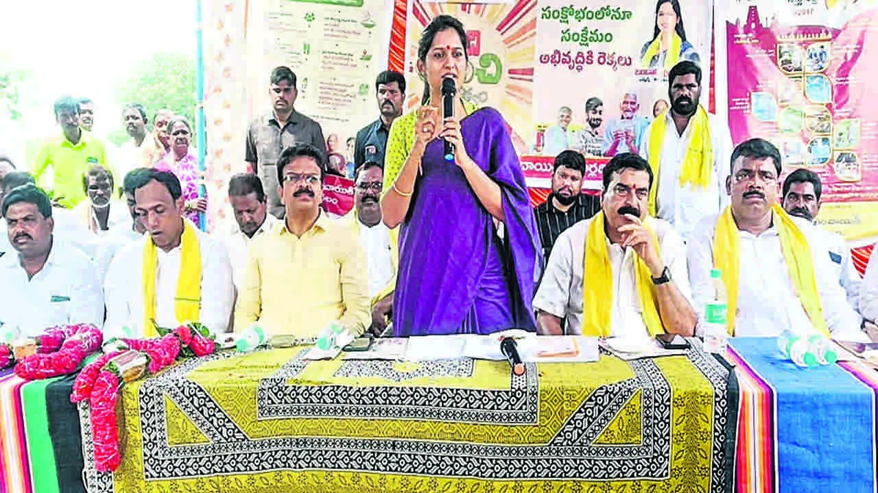 MLA SHRAVNISREE : కూటమితోనే ప్రజా సంక్షేమ పాలన 