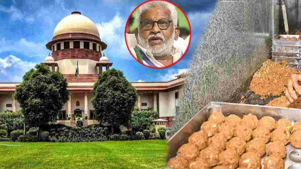 Supreme Court: తిరుమల లడ్డూ వివాదం.. సుప్రీంను ఆశ్రయించిన వైవీ...