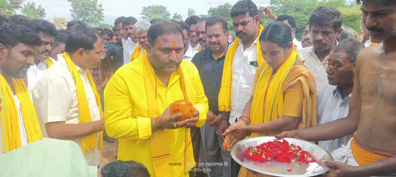 హంద్రీ-నీవా కాలువ విస్తరణ పనులకు శ్రీకారం