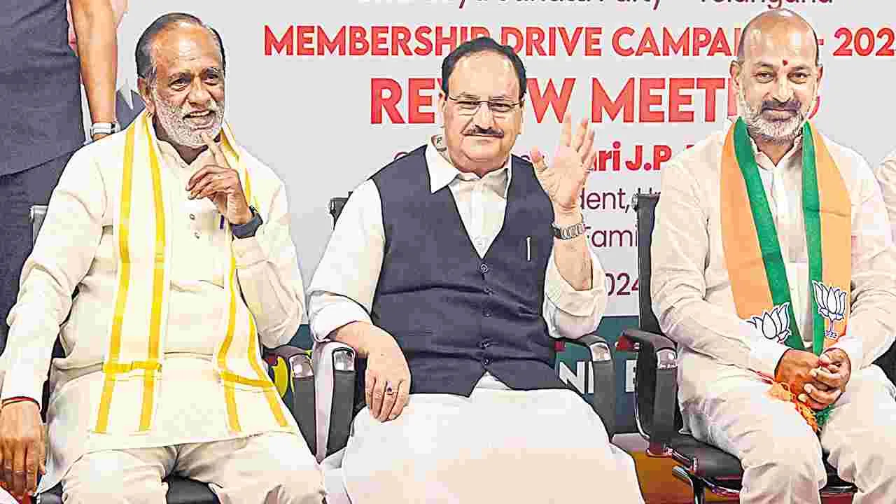 JP Nadda: 15 రోజుల్లో.. 40 లక్షల సభ్యత్వాలే లక్ష్యం..