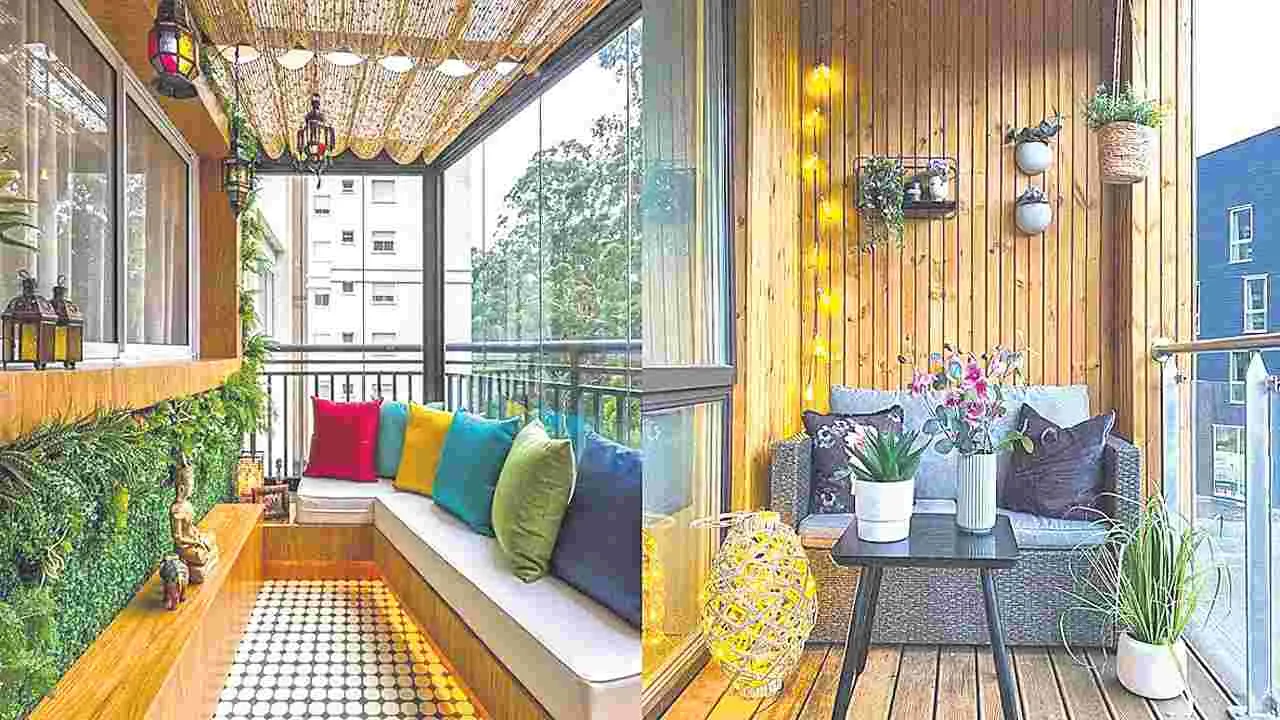  Balcony Decoration : బాల్కనీ... డెకరేట్‌ చేసుకోండిలా...