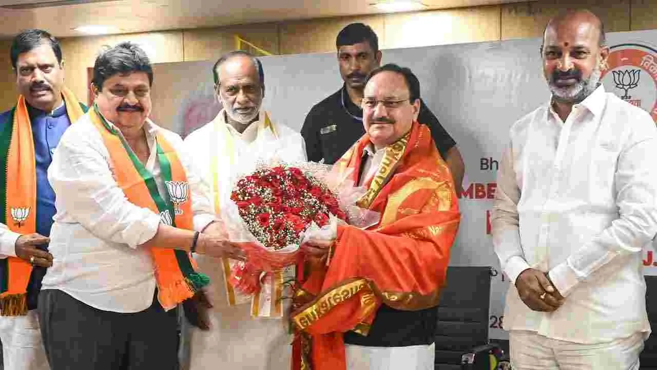 JP Nadda: తెలంగాణలో నడ్డా పర్యటన.. బీజేపీ నేతలకు దిశానిర్దేశం