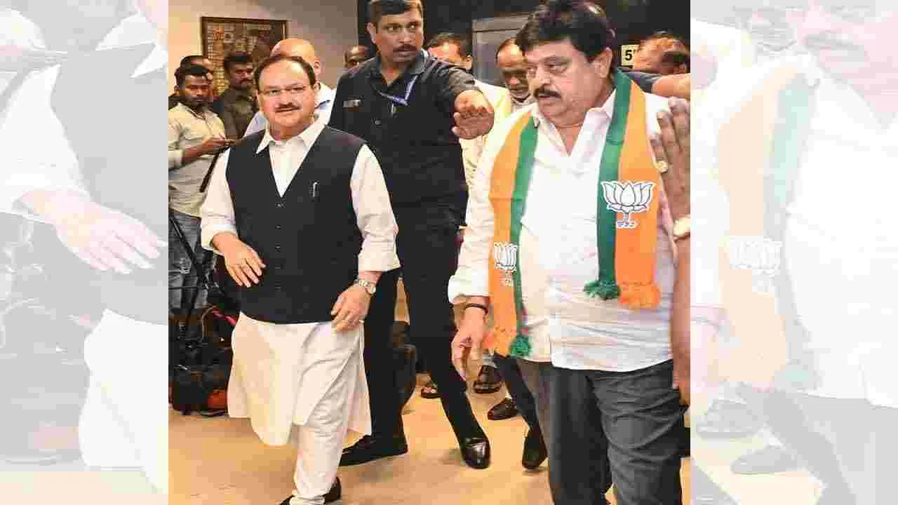 JP Nadda: తెలంగాణలో నడ్డా పర్యటన.. బీజేపీ నేతలకు దిశానిర్దేశం