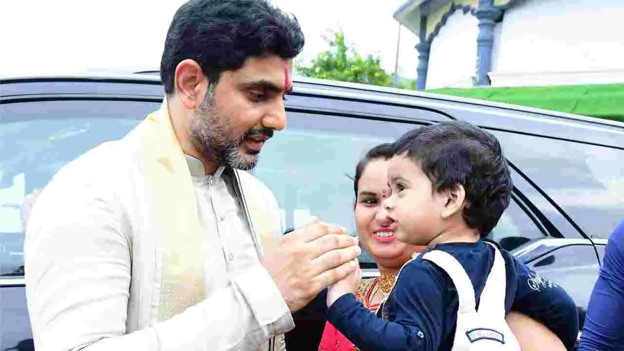 Lokesh: సింహాద్రి అప్పన్న సన్నిధిలో మంత్రి లోకేష్