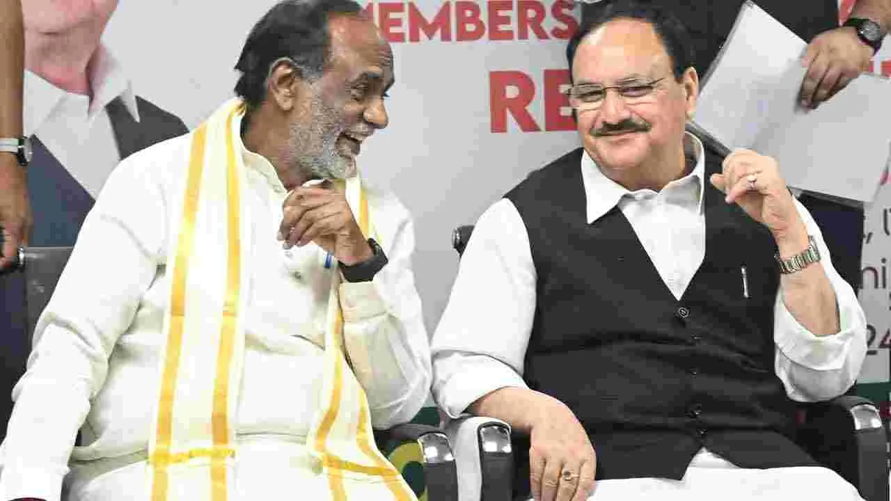 JP Nadda: తెలంగాణలో నడ్డా పర్యటన.. బీజేపీ నేతలకు దిశానిర్దేశం