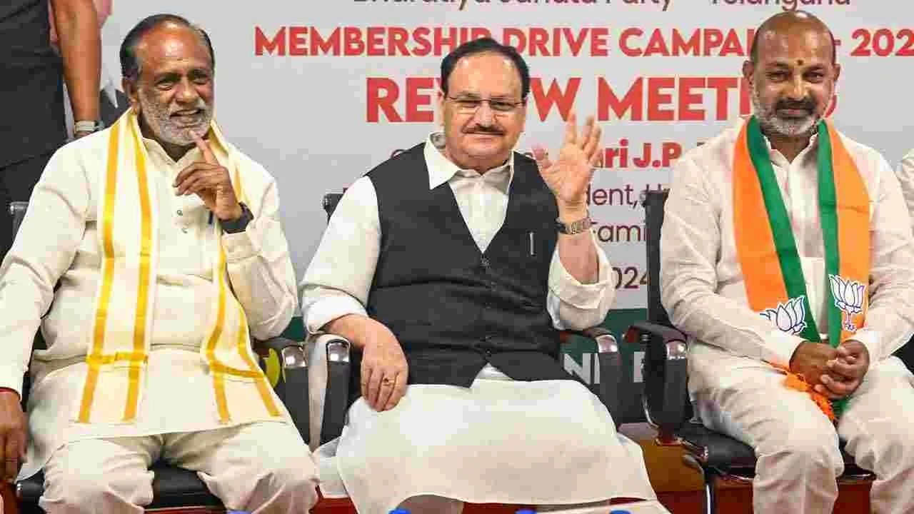 jp Nadda: తెలంగాణలో నడ్డా పర్యటన.. బీజేపీ నేతలకు దిశానిర్దేశం