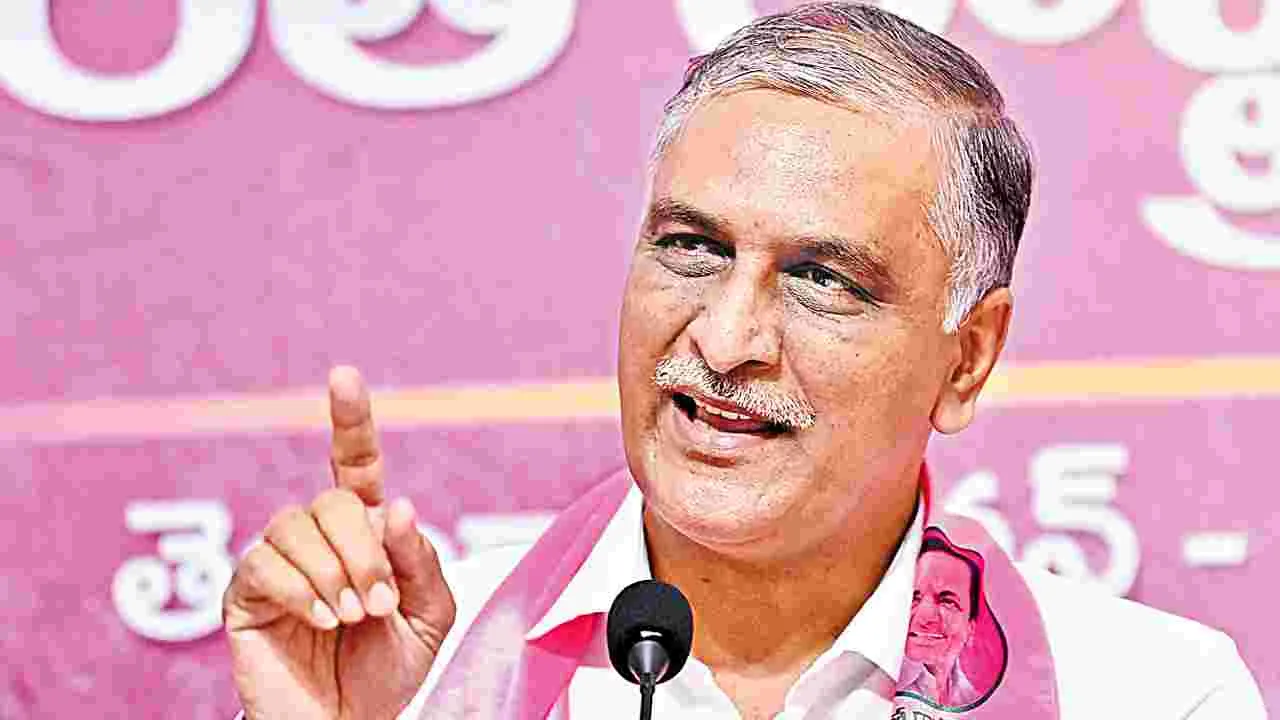 Harish Rao: తెలంగాణ బుల్డోజర్‌ రాజ్‌పై స్పందించండి