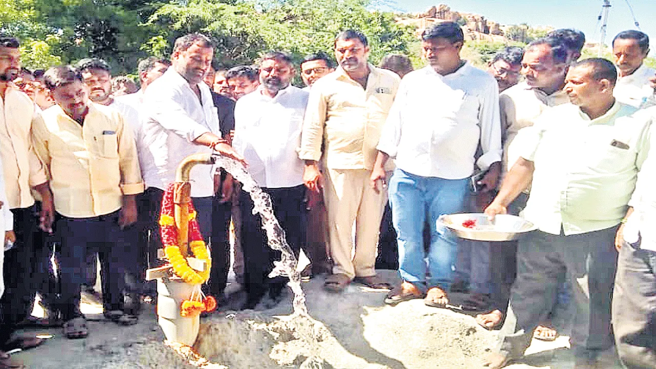 Minister Mandipalli తాగునీటి సమస్య పరిష్కారం మా బాధ్యత