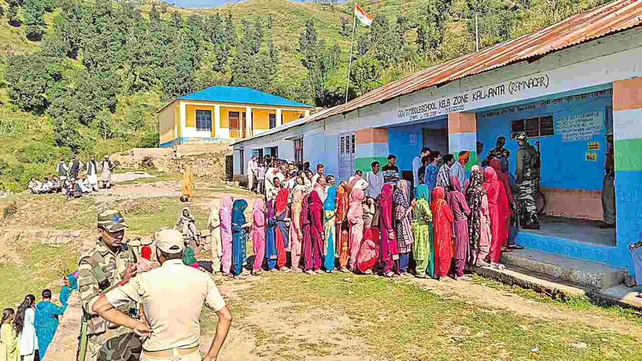 Jammu and Kashmir : 68.72% పోలింగ్‌ 