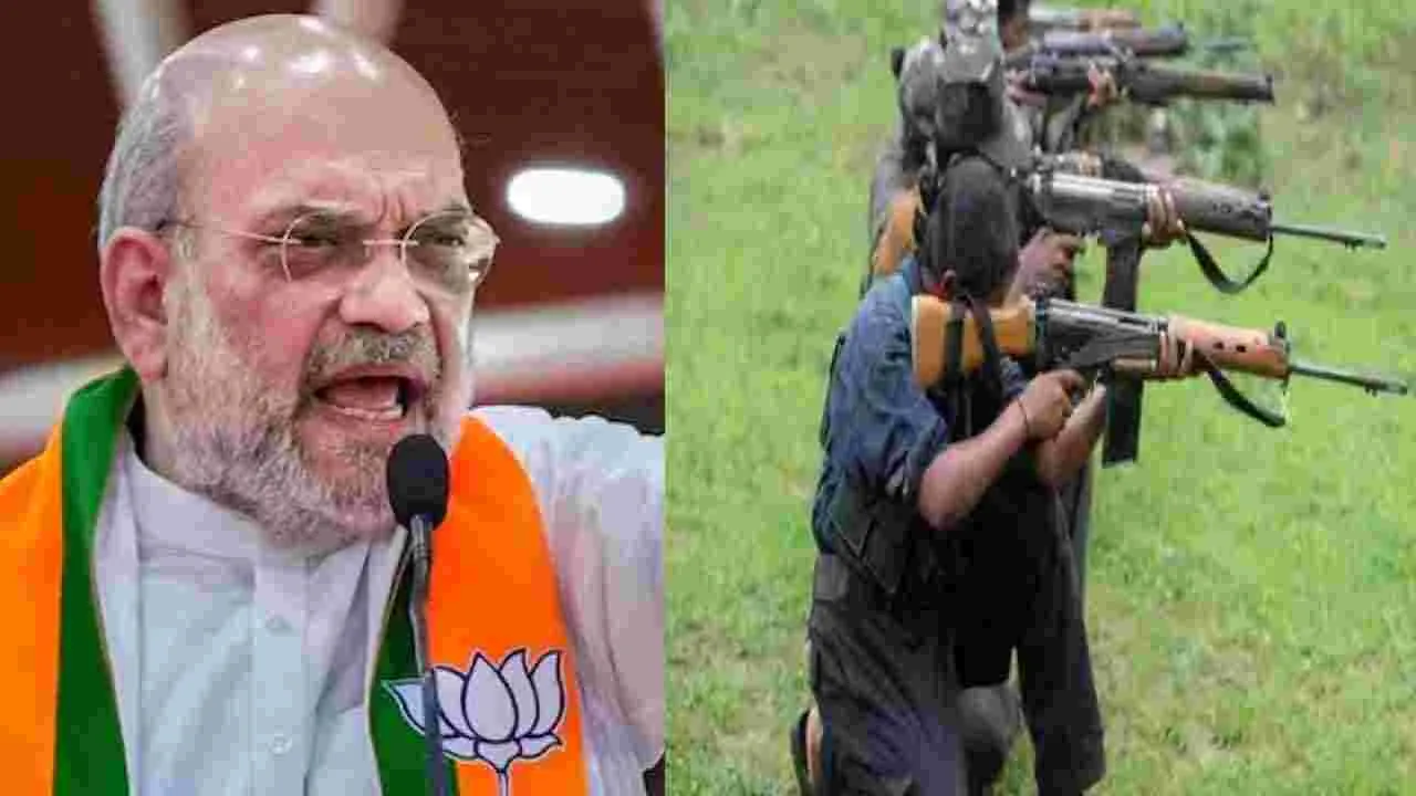 Amit Shah: మావోయిస్టు ప్రభావిత రాష్ట్రాలతో కేంద్ర హోంమంత్రి అమిత్ షా సమీక్ష