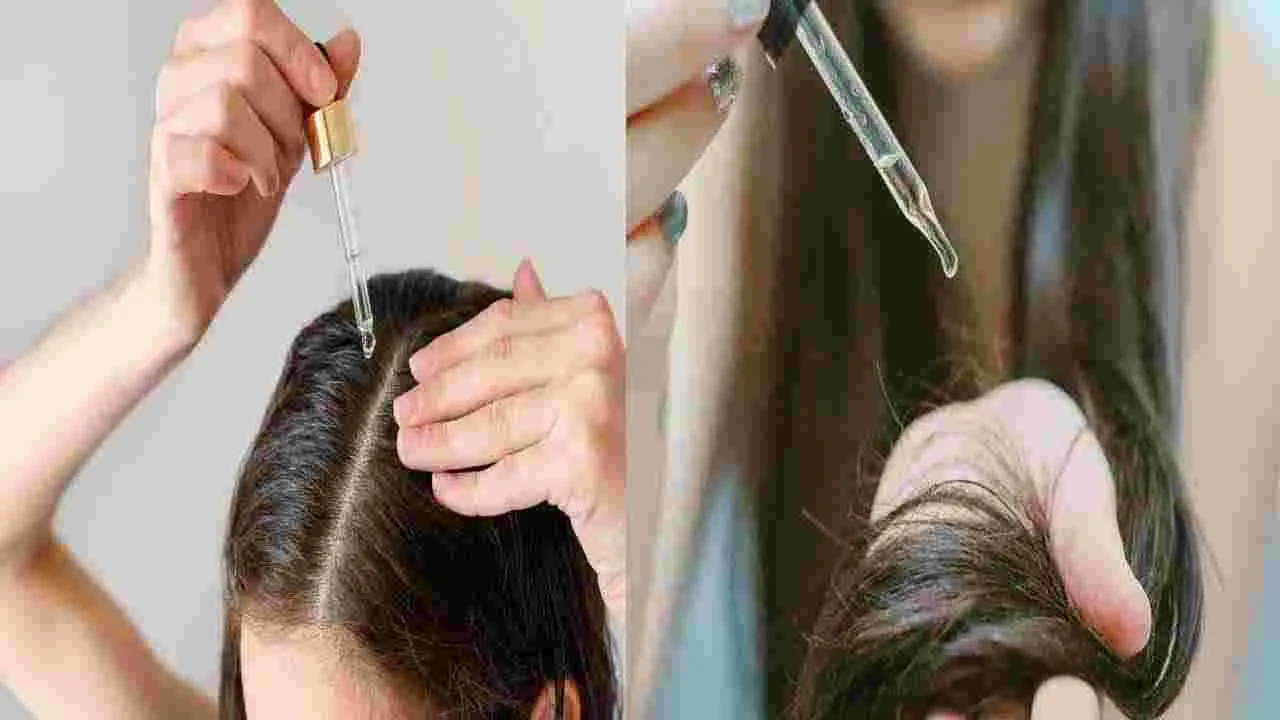 Hair Growth:  ఇంట్లోనే ఈ 3 రకాల హెయిర్ సీరమ్ లు తయారు చేసుకుని వాడండి.. జుట్టు ఎంత బాగా పెరుగుతుందంటే..!