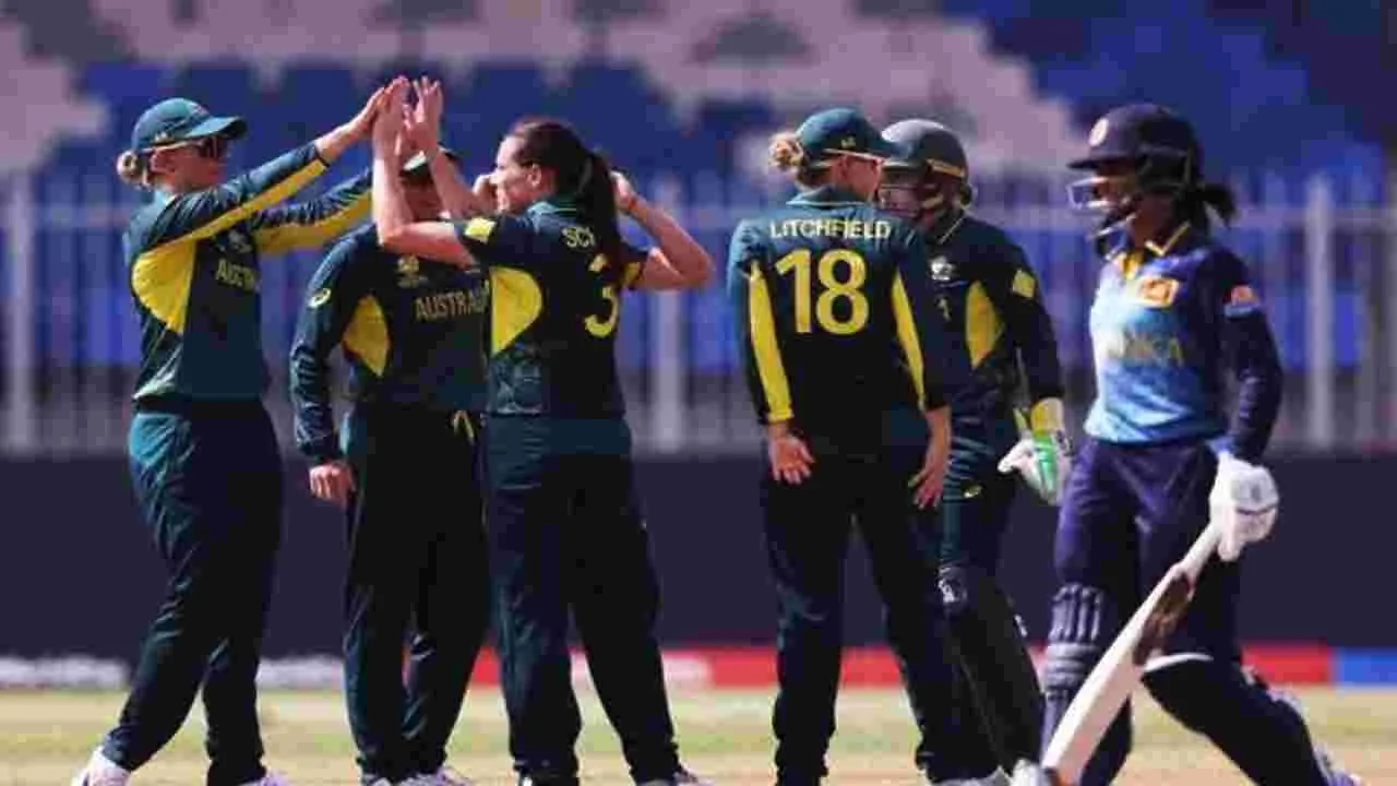  Womens T20 World Cup: టీ20 ప్రపంచ కప్‌లో బోణి కొట్టిన ఆస్ట్రేలియా.. డేంజర్ జోన్‌లో శ్రీలంక