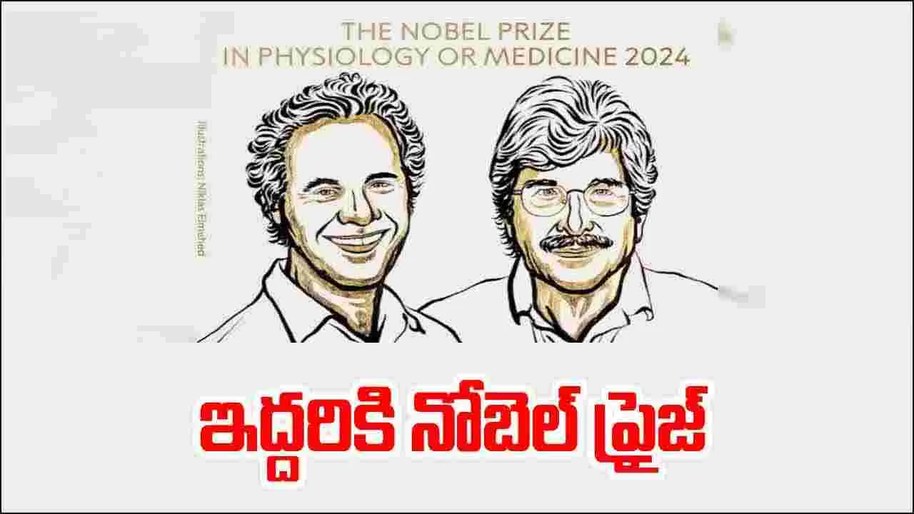 Nobel Prize: వైద్యశాస్త్రంలో కృషి.. ఇద్దరికి నోబెల్ ప్రైజ్