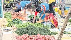 మండుతున్న కూరగాయల ధరలు