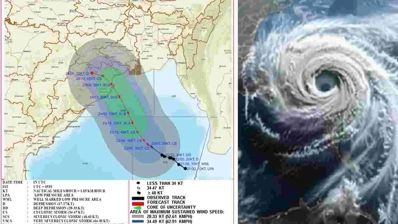 Cyclone Dana: దానా తుపానుపై ఏపీ విపత్తుల నిర్వహణ సంస్థ కీలక ప్రకటన