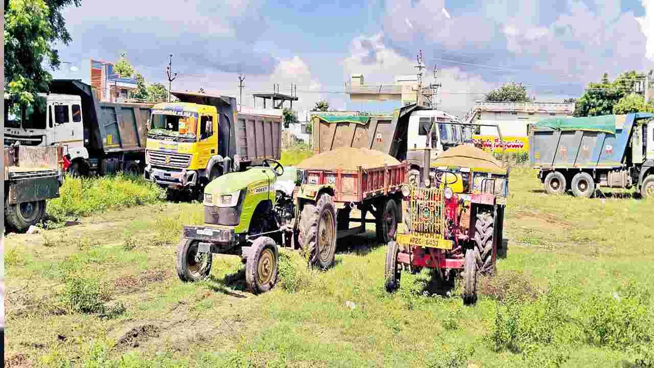 Sand Exploitation : నదులు గుల్ల