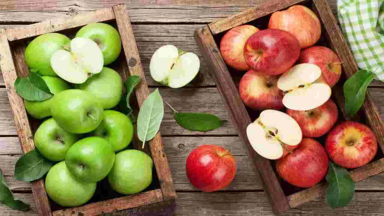 Red Apple Vs Green Apple: ఎరుపు లేదా ఆకుపచ్చ.. ఏ రంగు యాపిల్ పండు  ఆరోగ్యానికి ఎక్కువ ప్రయోజనాలు చేకూరుస్తుందంటే..!