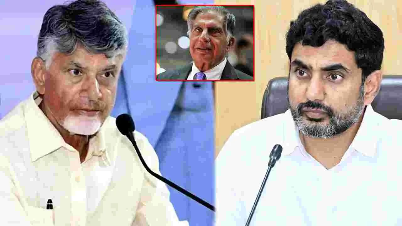 CM Chandrababu: ప్రత్యేక విమానంలో ముంబైకి సీఎం చంద్రబాబు, మంత్రి లోకేష్