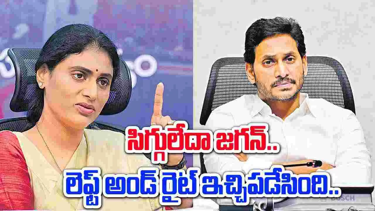 Sharmila : జగన్‌ నీకు సిగ్గులేదా?