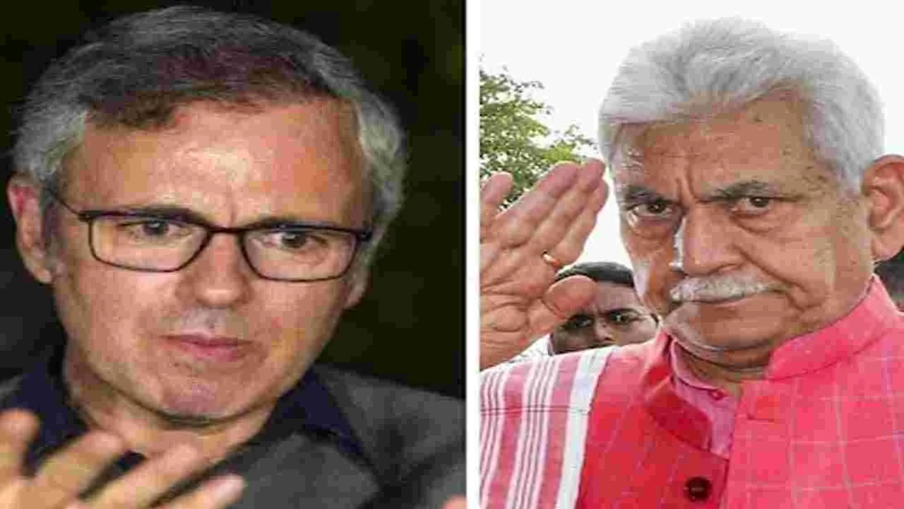 Omar meets LG: ఎల్జీని కలిసిన ఒమర్ అబ్దుల్లా, వచ్చేవారంలో ప్రమాణస్వీకారం