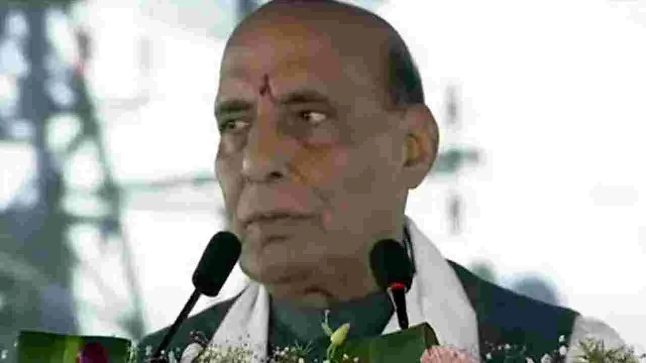 Rajnath Singh: దేశ భద్రత విషయంలో రాజకీయాలు తగవు: రాజ్ నాథ్ సింగ్