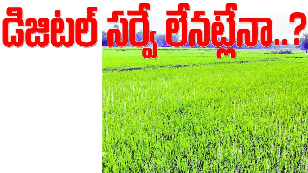 డిజిటల్‌ సర్వే లేనట్లేనా?  