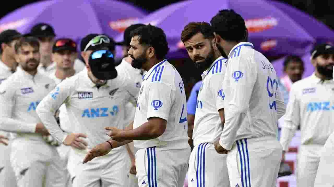 India vs New Zealand: సొంతగడ్డపై న్యూజిలాండ్ చేతిలో భారత్ ఘోర పరాజయం