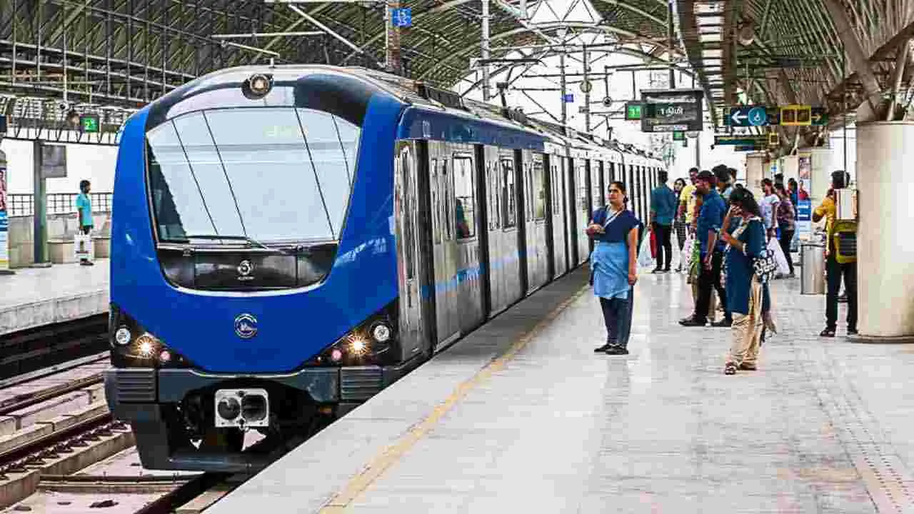 Metro Rail: రేపు డ్రైవర్‌ రహిత మెట్రో రైల్‌ ట్రయల్‌ రన్‌ 