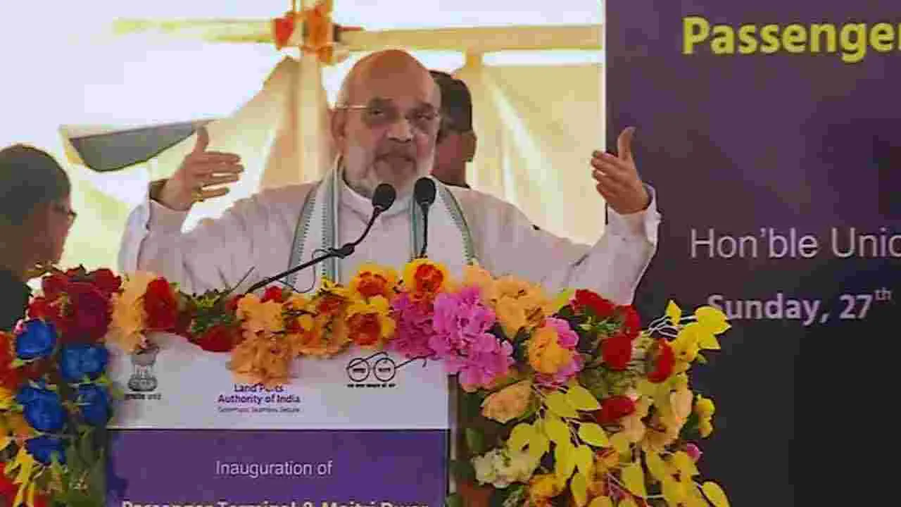 Amit Shah: బెంగాల్‌లో శాంతి నొలకొనాలంటే సరిహద్దు చొరబాట్లు ఆగాలి