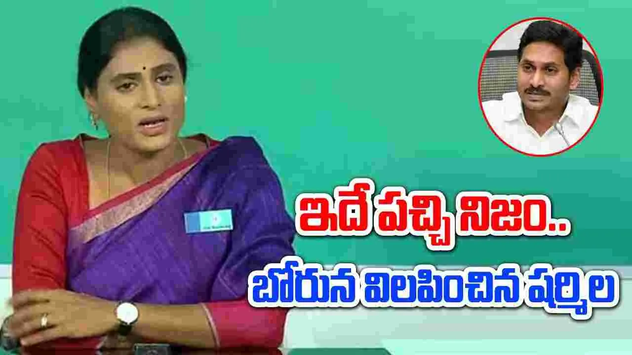 AP Politics: అన్న మోసం చేశాడు.. షర్మిల కన్నీటిపర్యంతం..