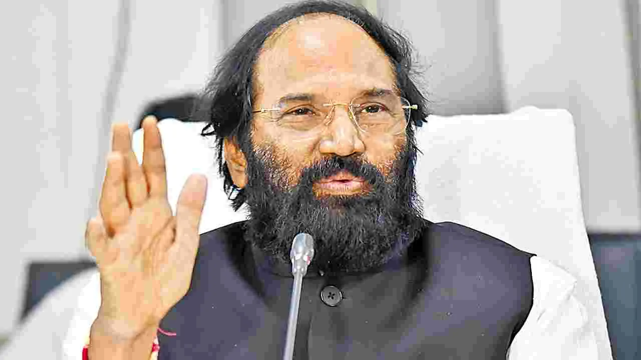 Uttam Kumar Reddy: ధాన్యం కొనుగోళ్లలో పొరపాట్లు జరగొద్దు