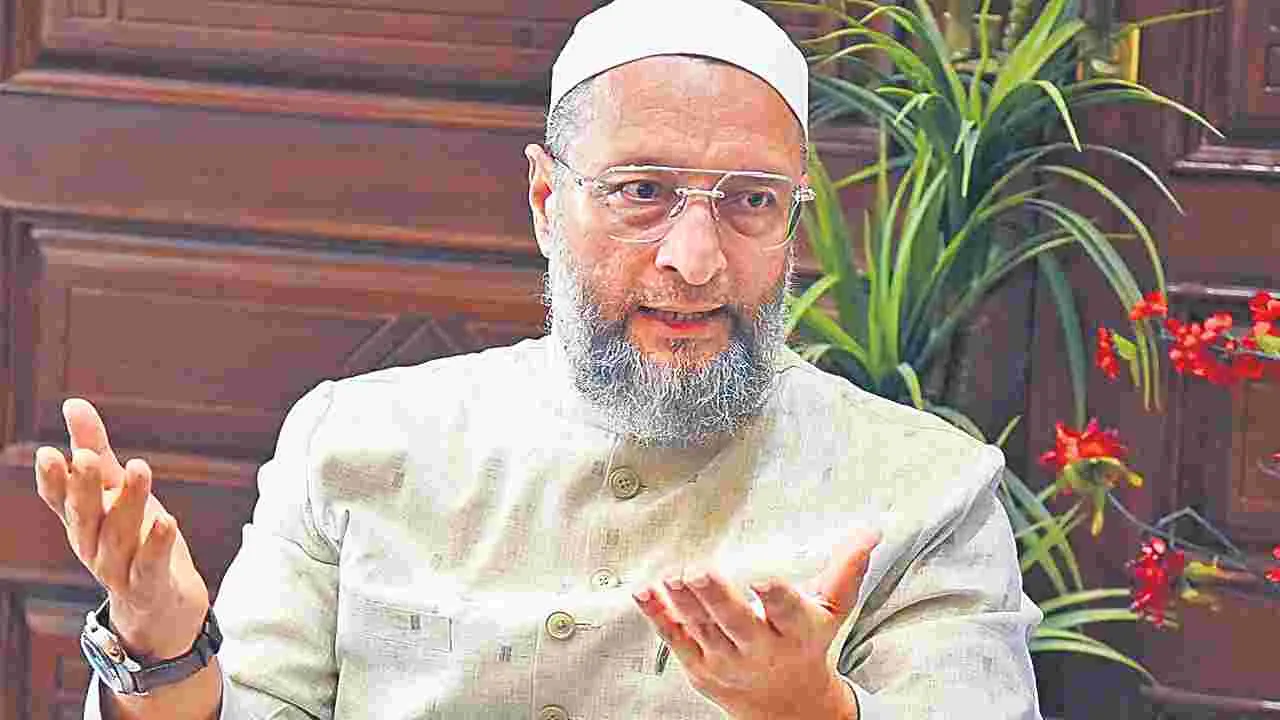 Owaisi: టీటీడీలో హిందూయేతరులు లేనపుడు.. వక్ఫ్‌ బోర్డులో ముస్లిమేతరులు ఎందుకు?