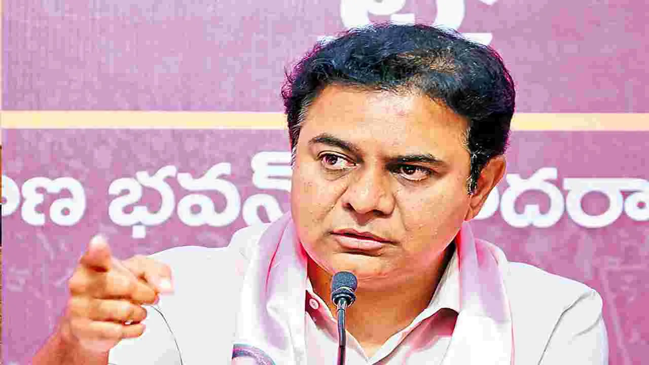 KTR : జైలుకెళ్లేందుకు నేను సిద్ధం