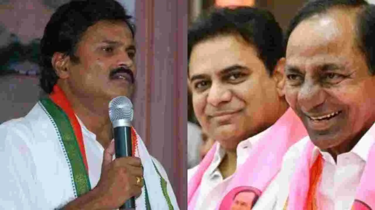 Telangana: గంట సేపు మూసీలో నిలబడాలి..కేసీఆర్, కేటీఆర్‌కు కాంగ్రెస్ సవాల్..