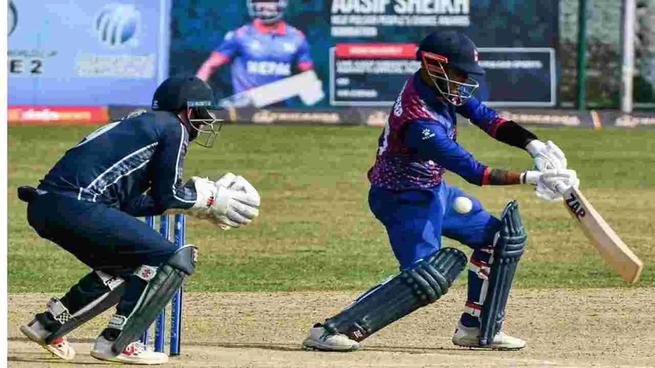 Nepal vs Scotland: నేపాల్ చేతిలో స్కాట్లాండ్ ఓటమి