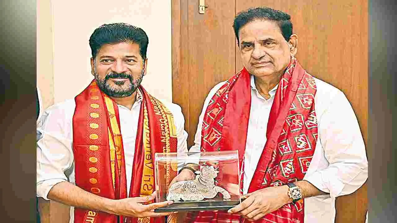 Jubilee Hills: రేవంత్‌తో టీటీడీ చైర్మన్‌ బీఆర్‌ నాయుడు భేటీ