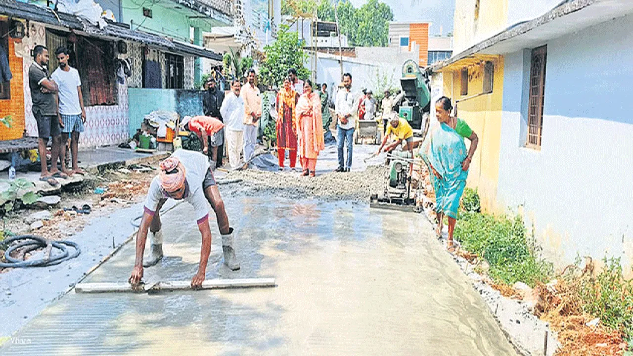 జోరుగా అభివృద్ధి