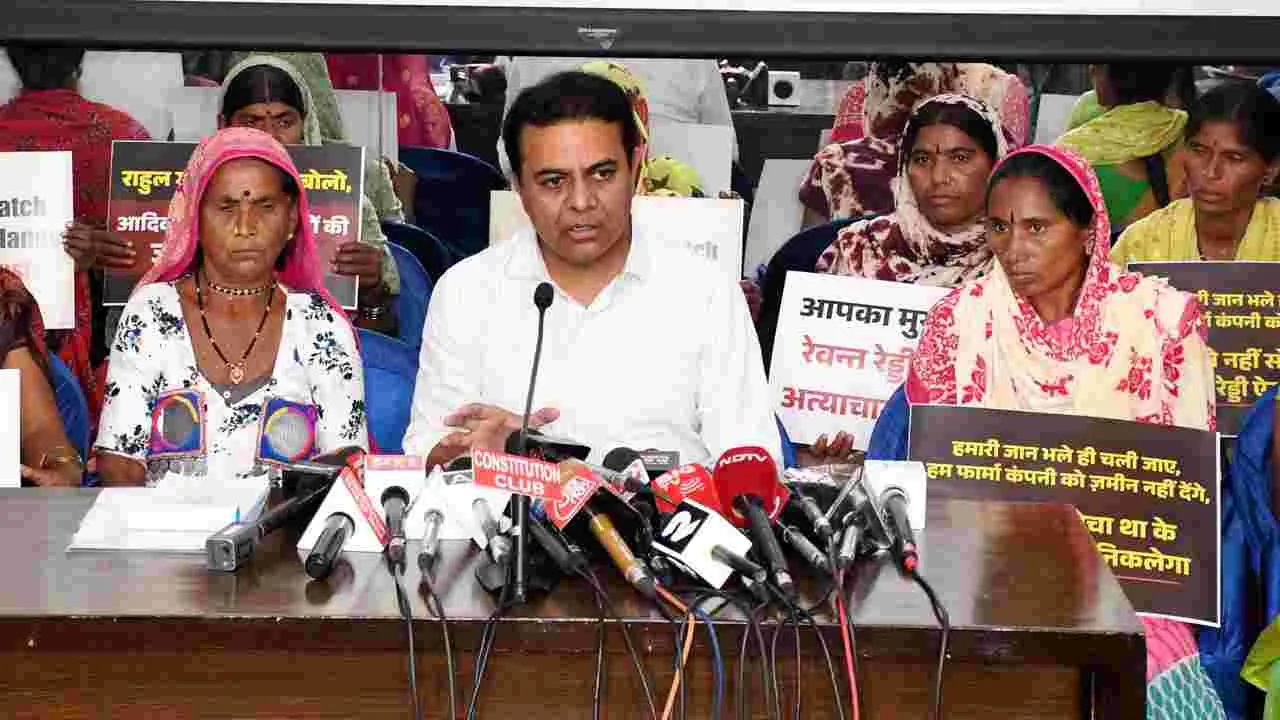 KTR: మణిపూర్‌ పరిస్థితే లగచర్లలోనూ