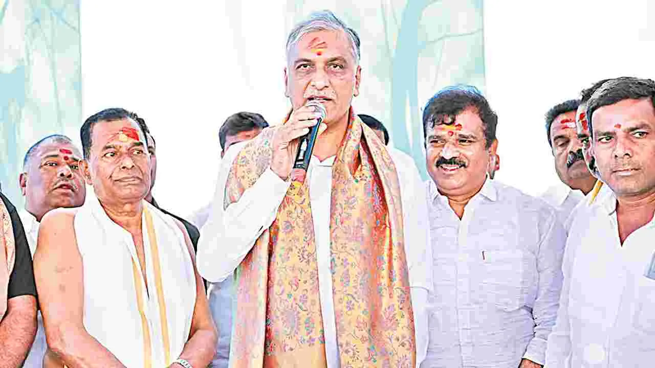 Harish Rao: రా..నా ఆక్రమణలు నిరూపించు