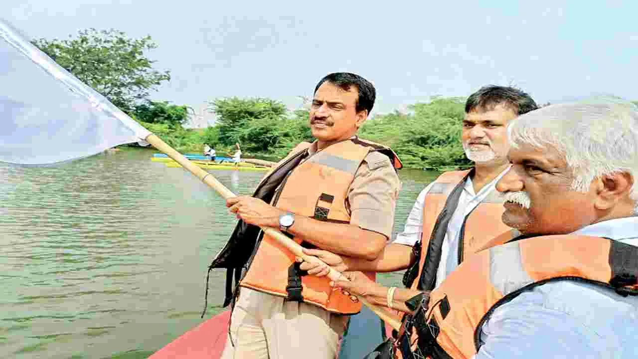 రాష్ట్ర స్థాయి పడవ పోటీలు ప్రారంభం