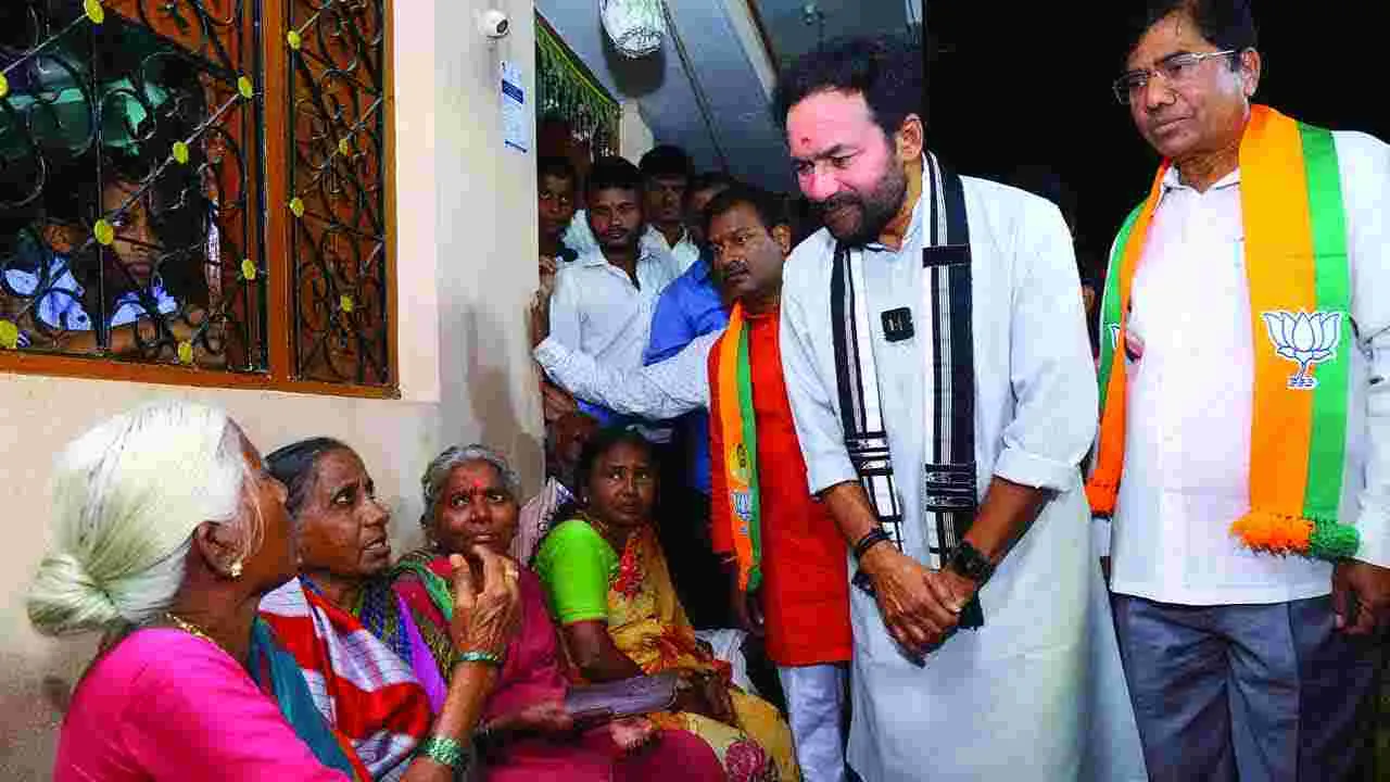  Kishan Reddy: సీఎం రేవంత్ రెడ్డి సవాల్‌.. మూసీ పరివాహక ప్రాంతాల్లో కిషన్ రెడ్డి బస్తీ నిద్ర