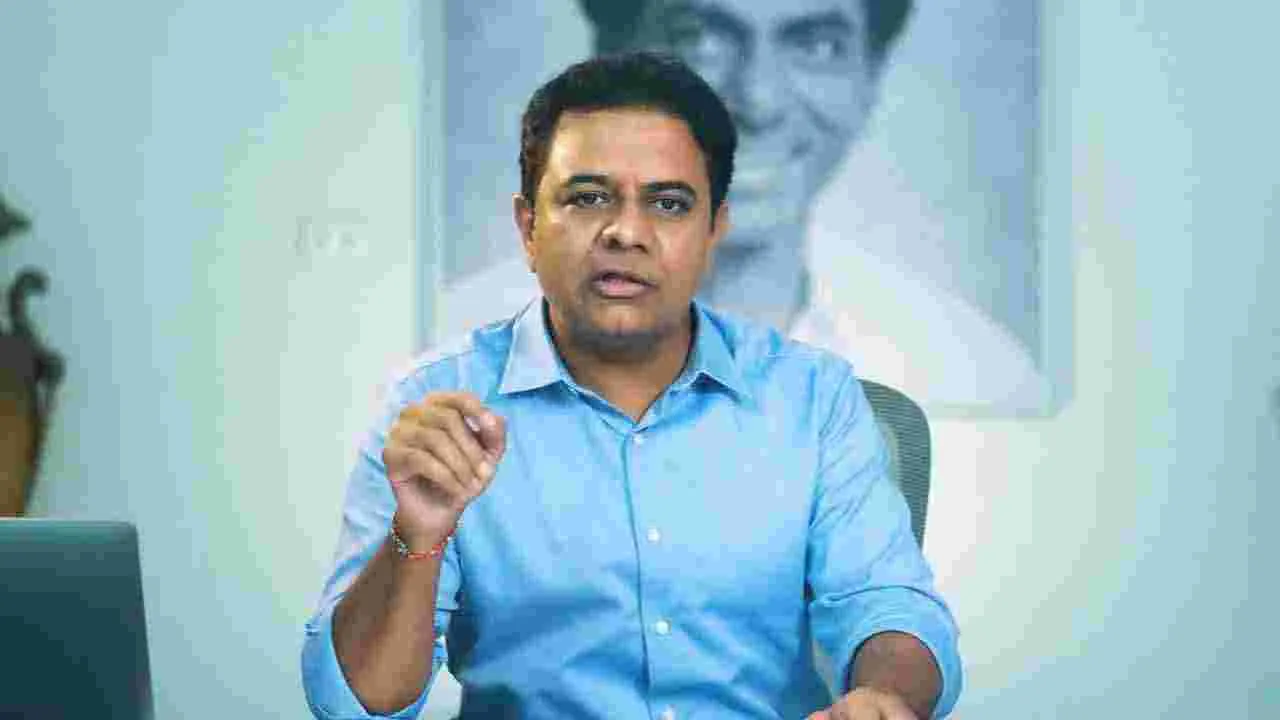 KTR: ఆ విషయంలో ఏఐసీసీపై కేటీఆర్ ఫైర్.. ప్రశ్నలతో ఉక్కిరిబిక్కిరి చేసిన కేటీఆర్..