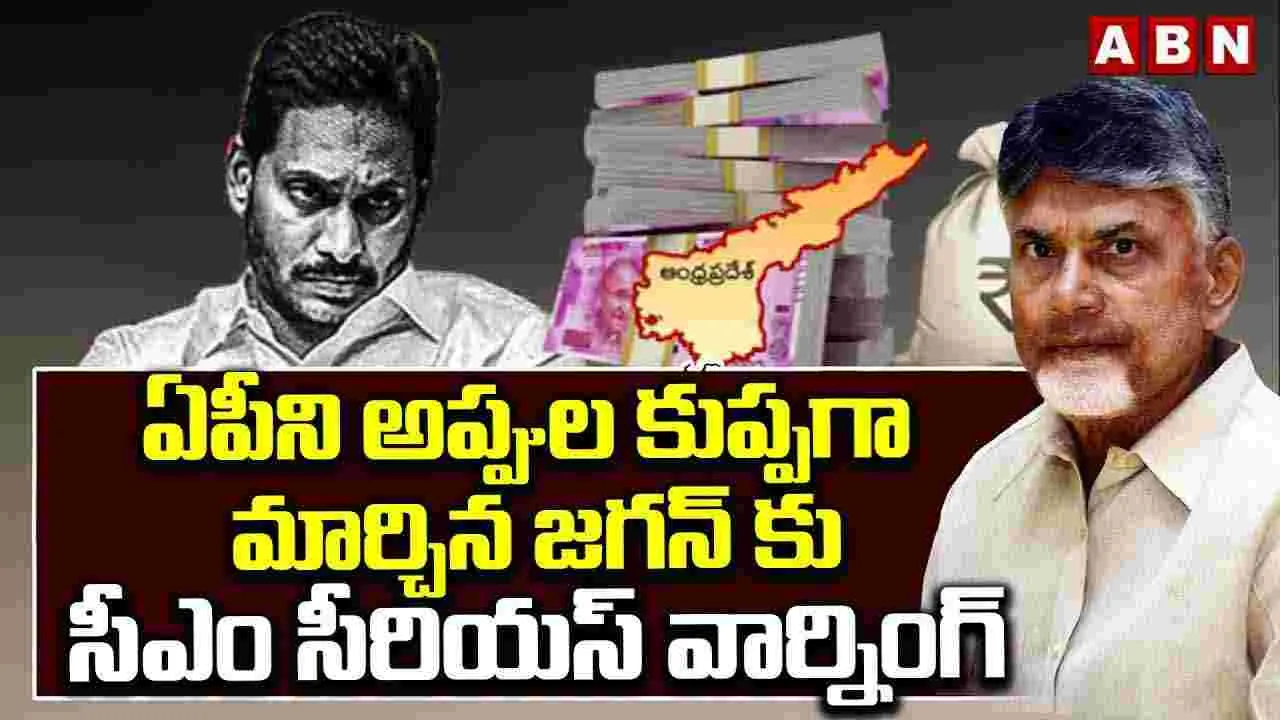 జగన్ అప్పులపై లెక్కలు పక్కా: సీఎం బాబు