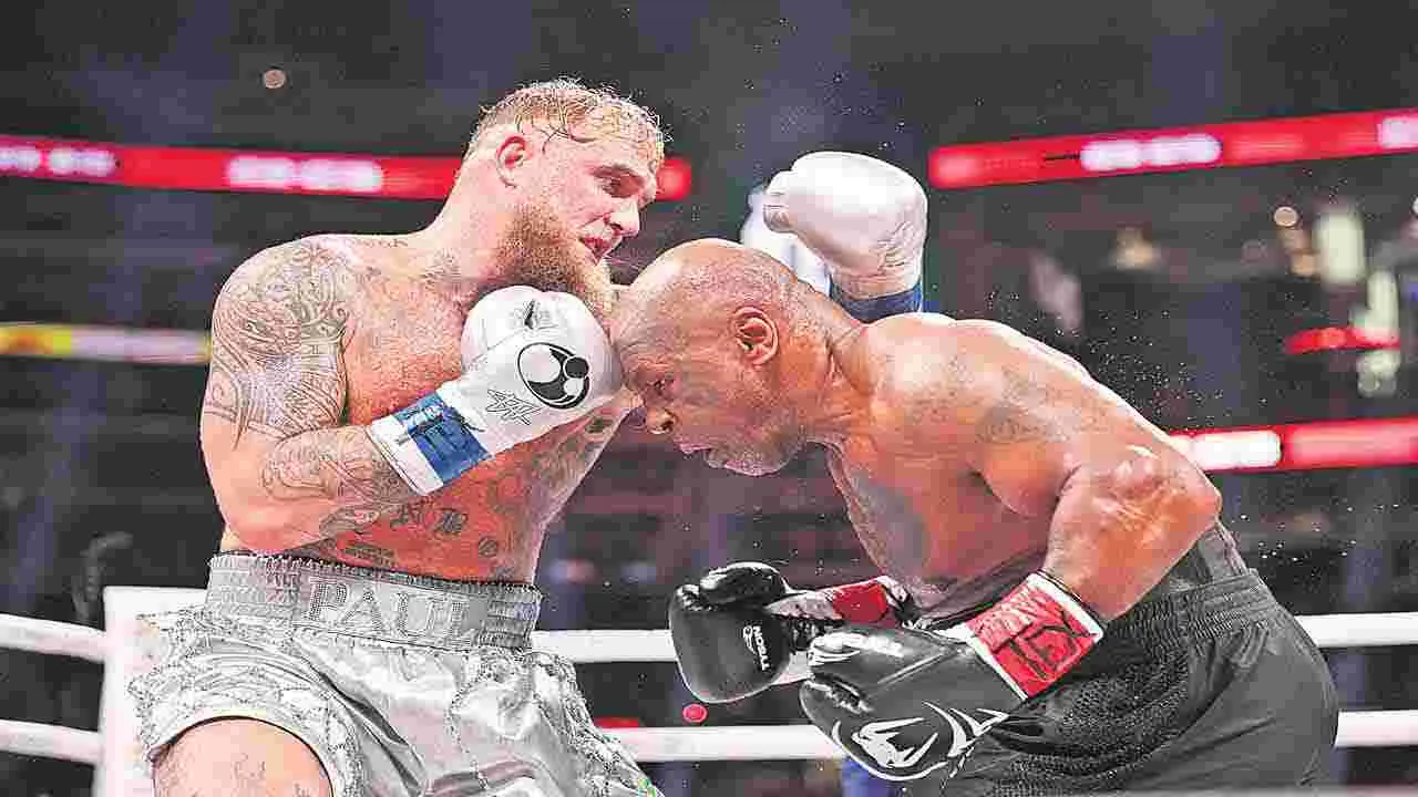 Boxing : టైసన్‌కు పంచ్‌