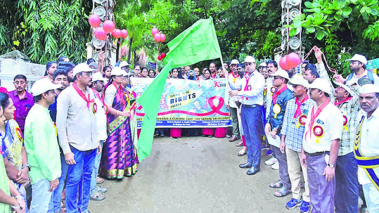 AIDS RALLY: అవగాహనతోనే హెచఐవీ నిర్మూలన