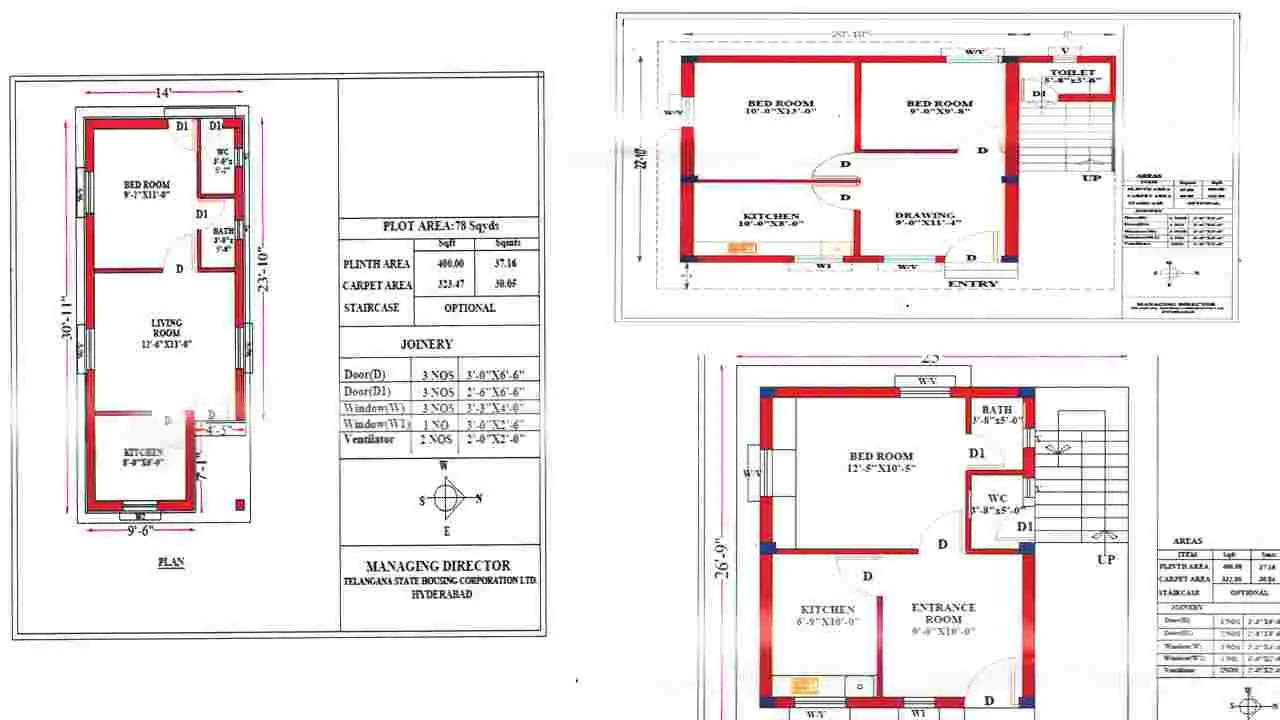 Indiramma Housing: ఇందిరమ్మ ఇంటికి.. 3 నమూనాలు!